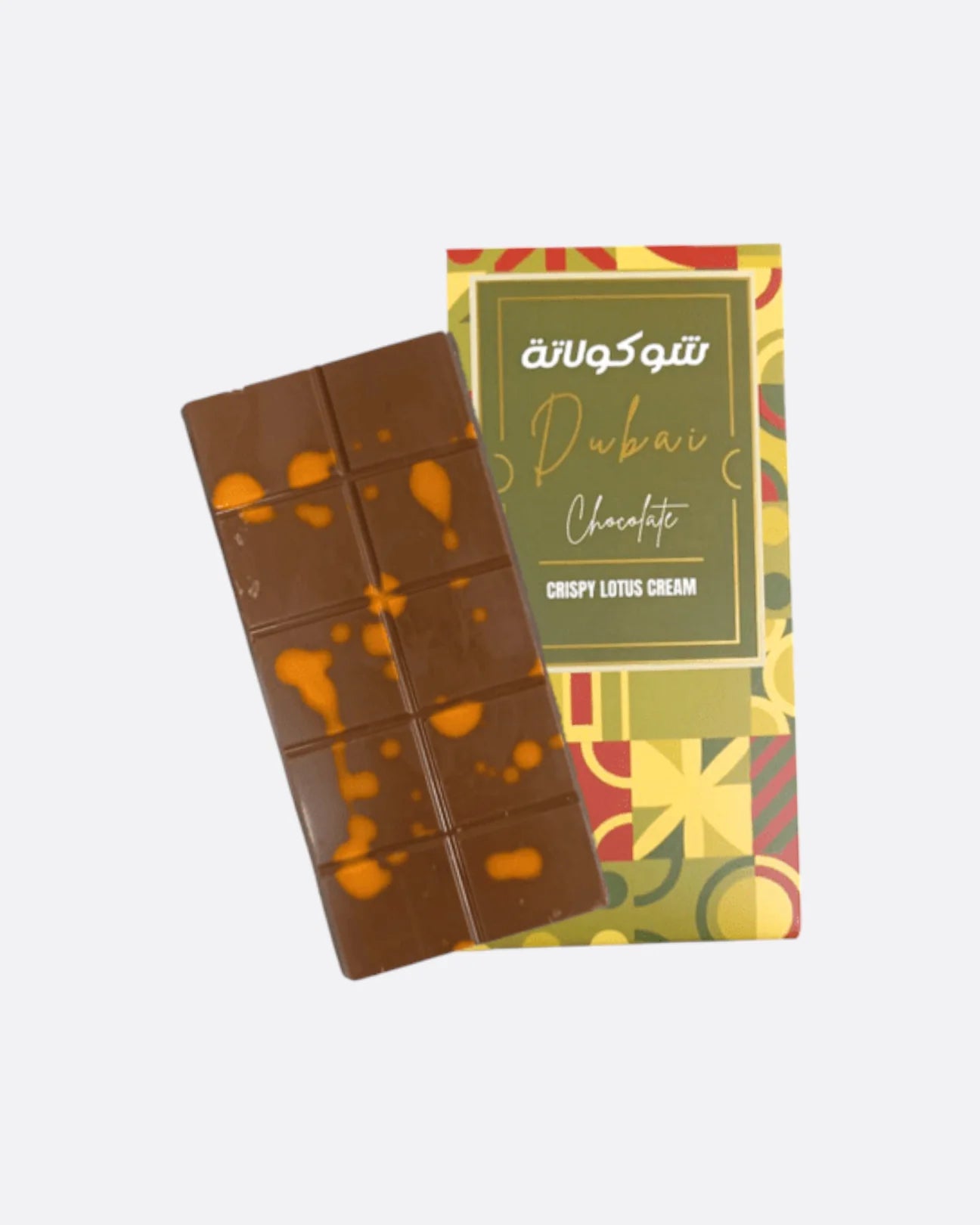 Tablette chocolat spéculos Dubaï 200g