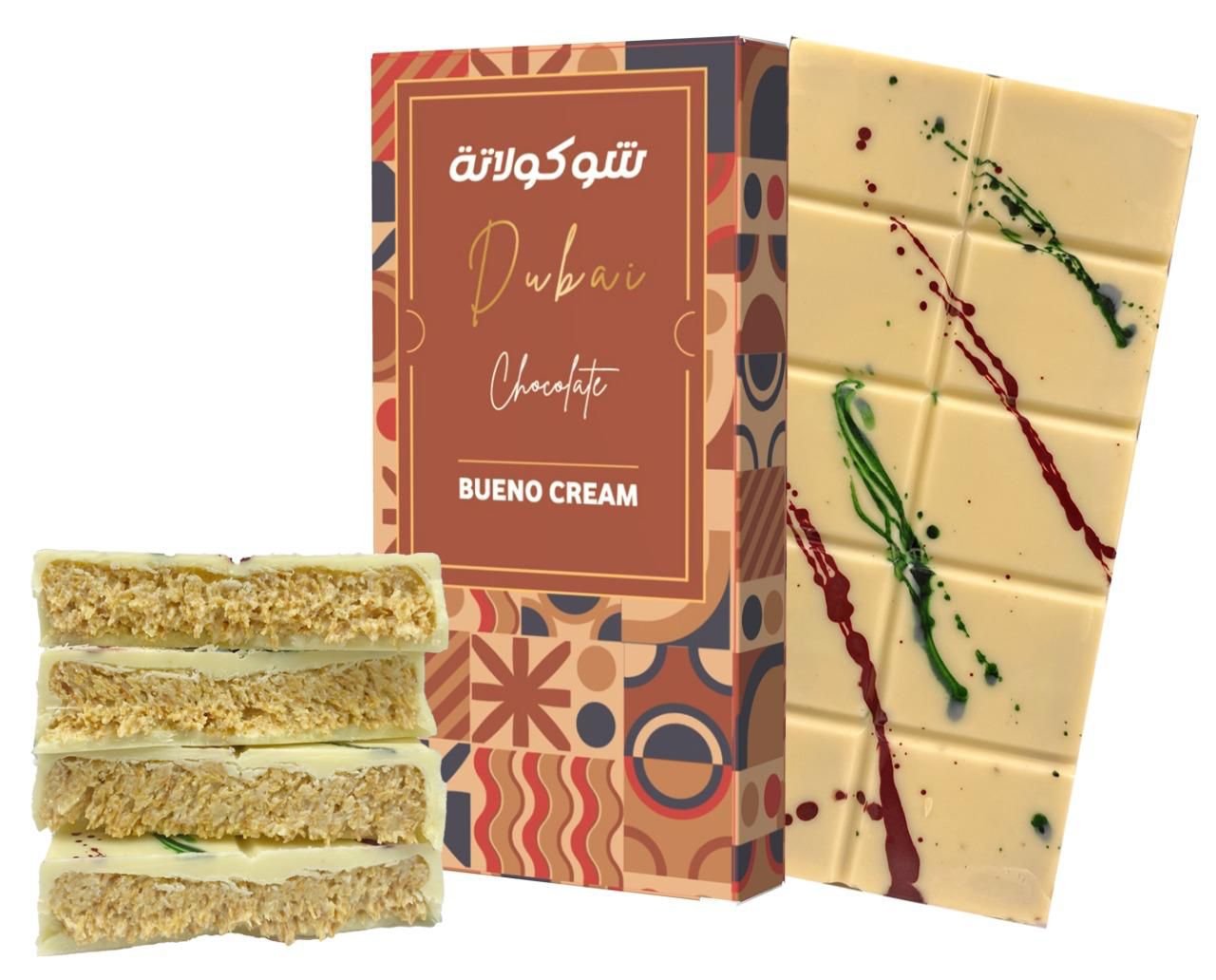 Tablette chocolat Bueno Dubaï 200g