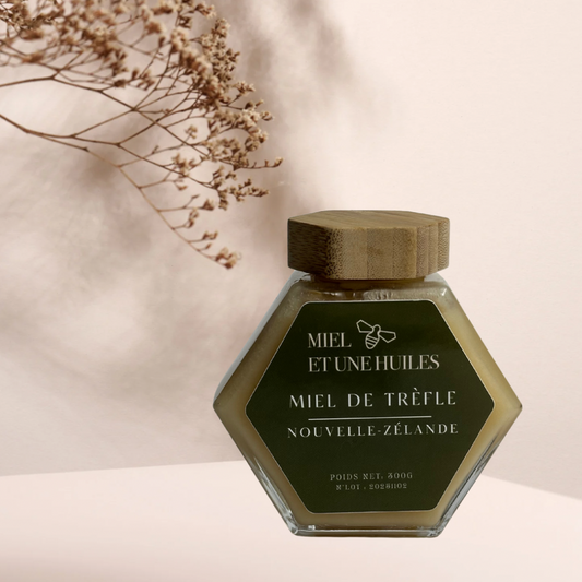 Miel de trèfle de Nouvelle-Zélande 300g