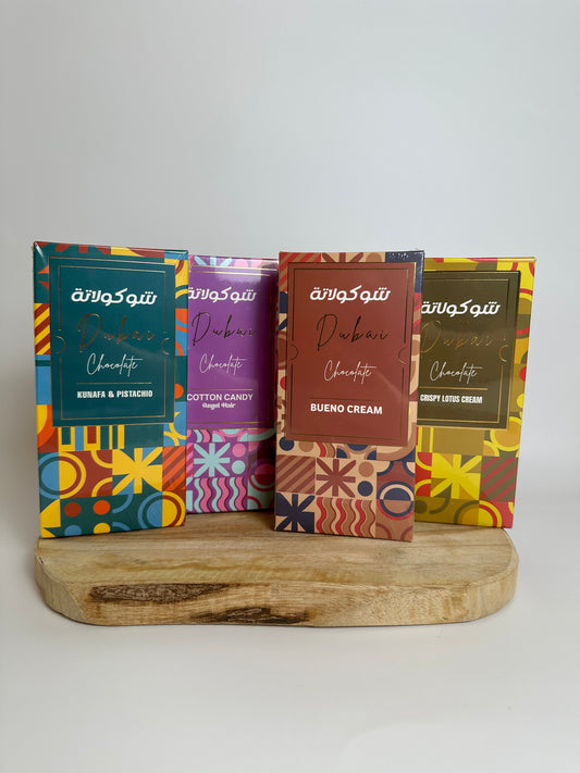 Pack 4 tablettes de Dubaï